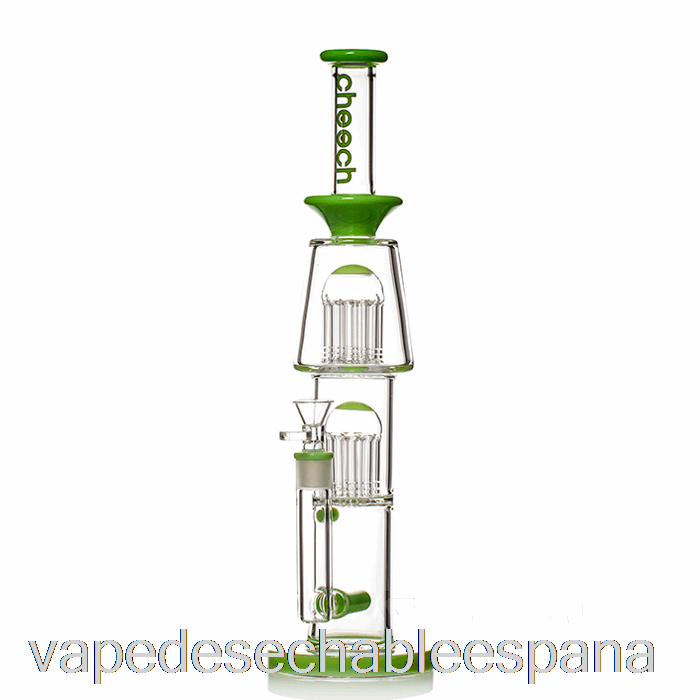 Vape Desechable España Cheech Glass Dual Tree Inline Bong Verde